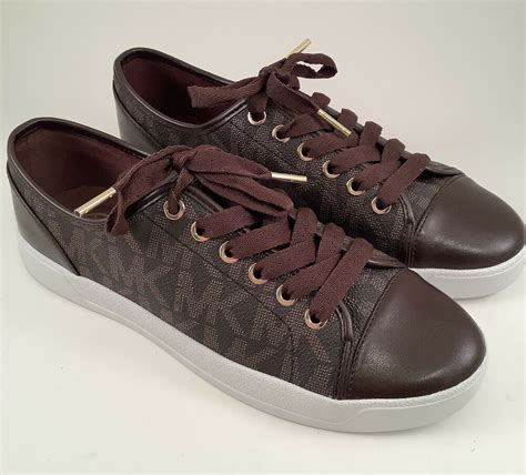 michael kors leather sneakers